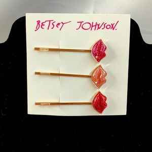 NWT- Betsey Johnson- Hairpins